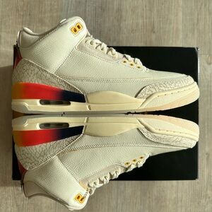 J. Balvin x Air Jordan 3 Retro “Medellin Sunset” size 10M